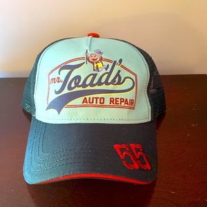 🐸 [Disney] Mr. Toad's Auto Repair trucker hat